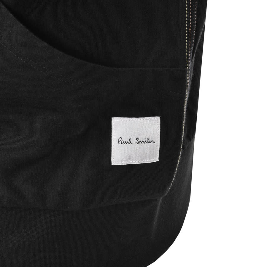 Alternative Image for ProductPS By Paul Smith Regular Full Zip Hoodie Black3